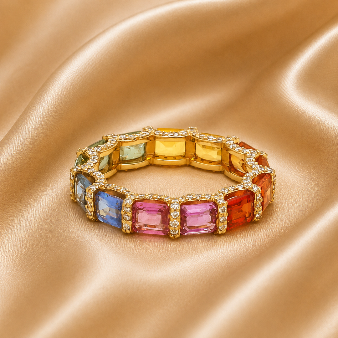 Adorala Prism Royale Eternity Band